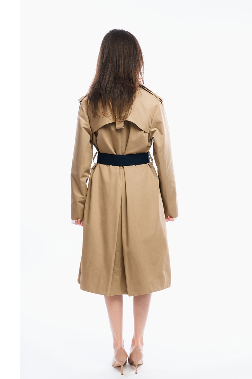 Lilia Ceaicovschi  trench coat ARDO